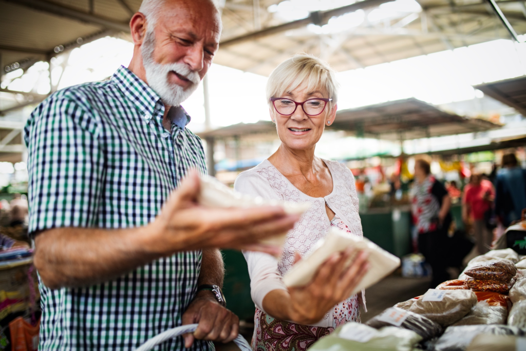 Shopping food sale consumerism and people conce 2025 03 16 05 44 51 utc
