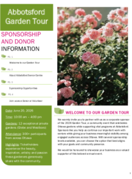 Sponsorship Info Package