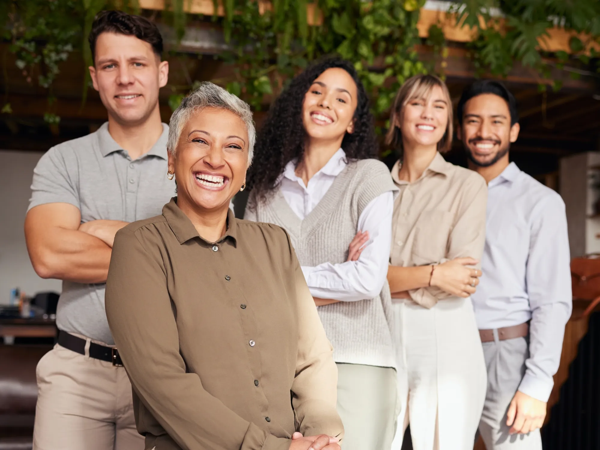 Happy smile and portrait of business people in of 2023 11 27 05 12 22 utc