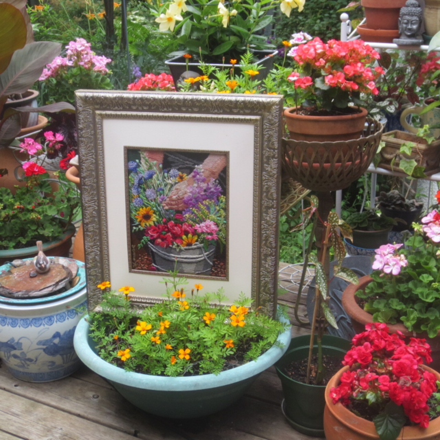 Garden Tour Preview #4 - Found Beauty & Art